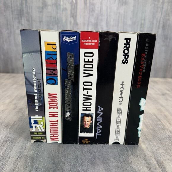 7 BMX VHS Flatland Animal Made In Taiwan Standard Covert Operation Subversion - Picture 12 of 13